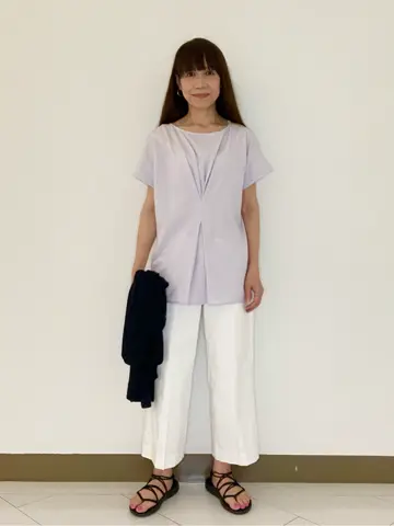 自由区 L スタッフ コーディネート画像