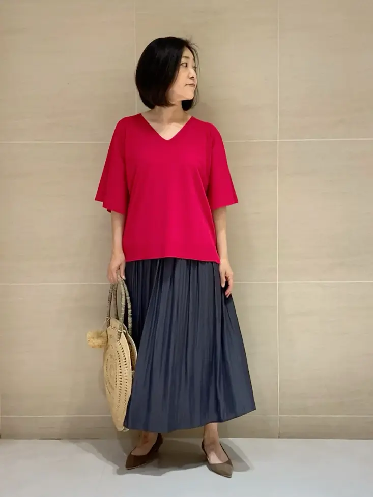 自由区 L 中島 コーディネート画像