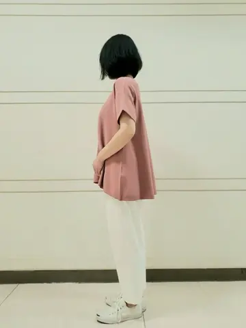 自由区 L スタッフ コーディネート画像