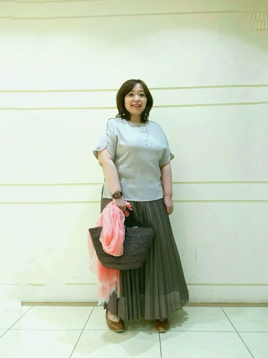 自由区 L 藤原 コーディネート画像