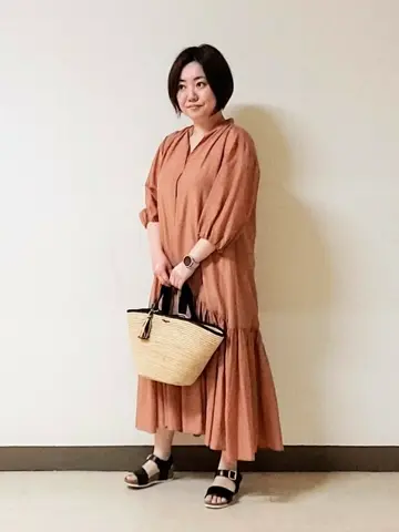 自由区 L 宇野 コーディネート画像