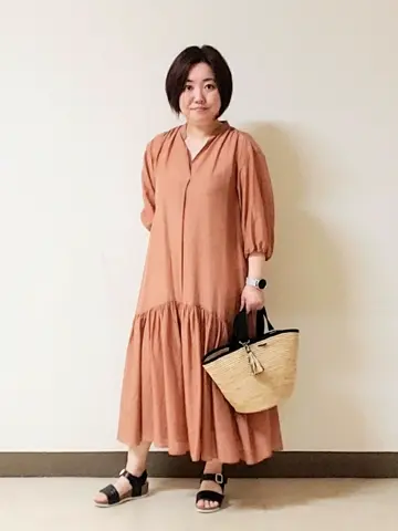 自由区 L 宇野 コーディネート画像