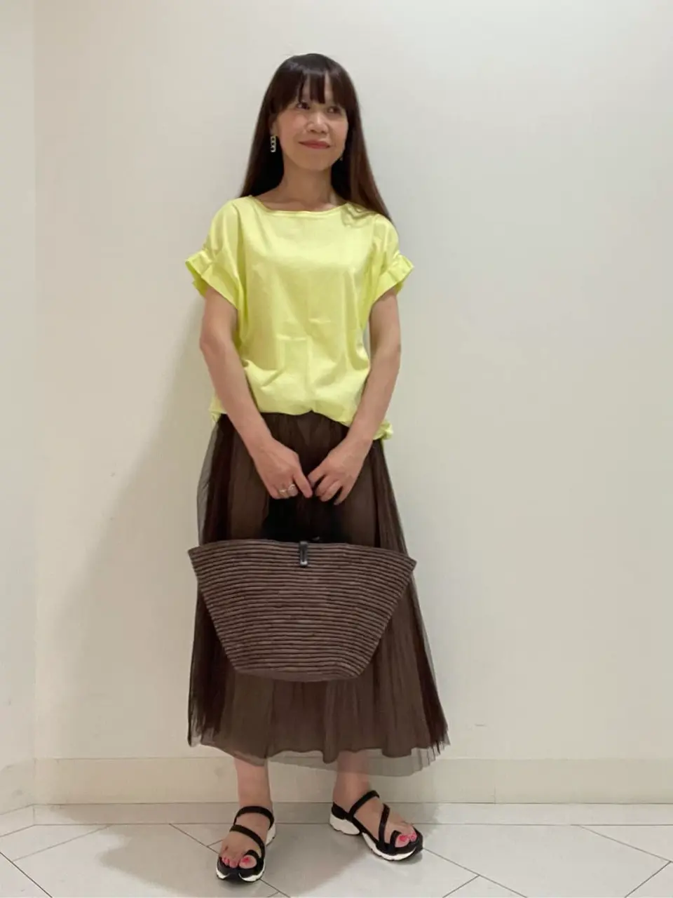  スタッフ コーディネート画像