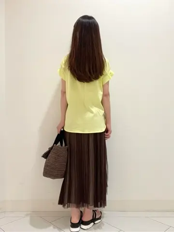 自由区 L スタッフ コーディネート画像