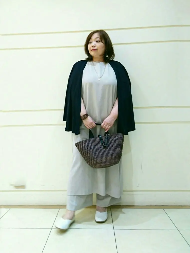 自由区 L 藤原 コーディネート画像