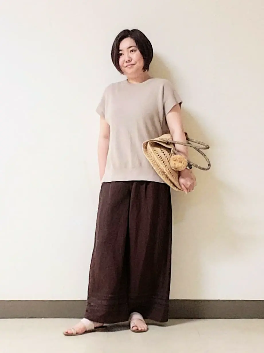 自由区 L 宇野 コーディネート画像