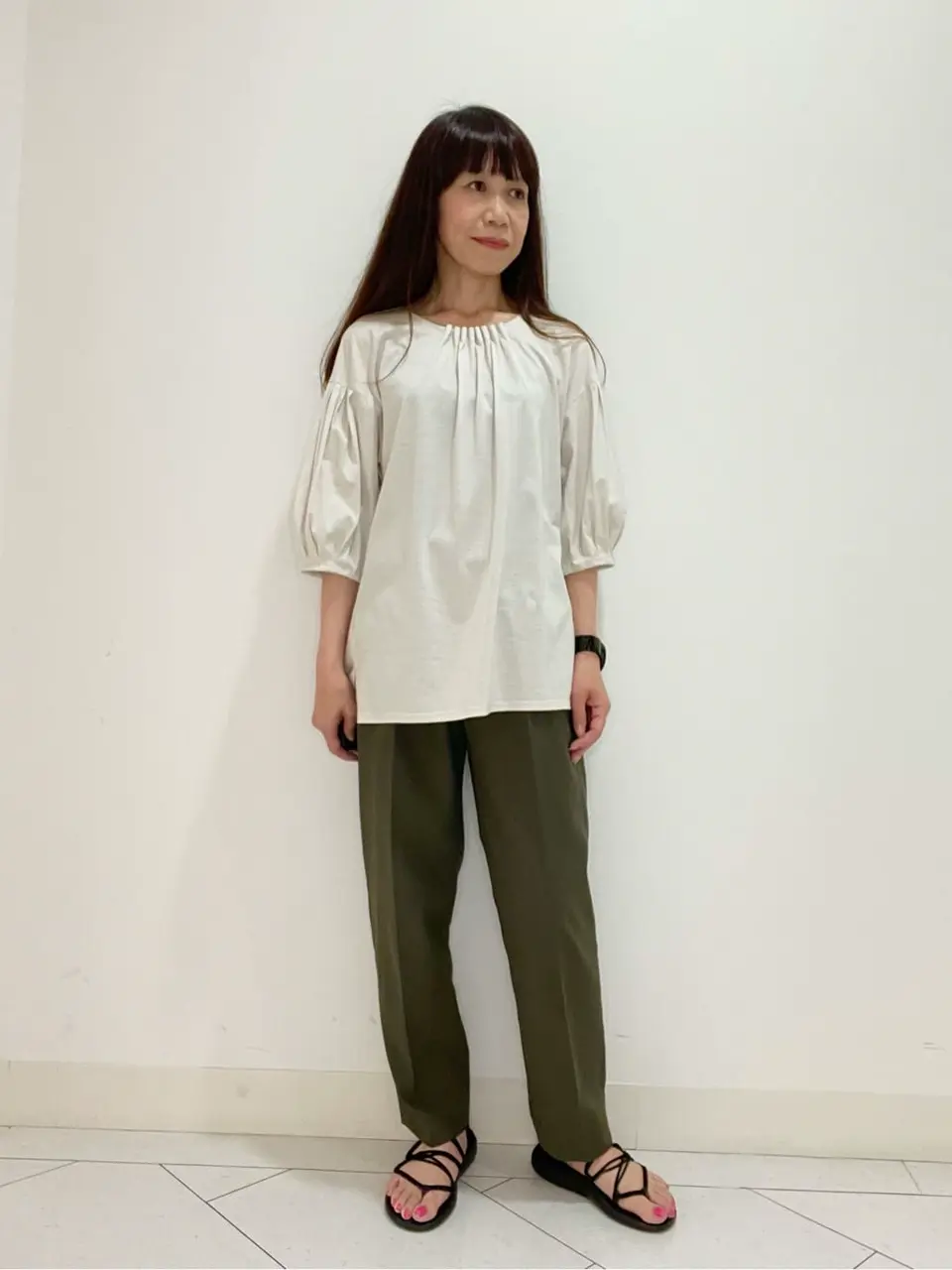  スタッフ コーディネート画像