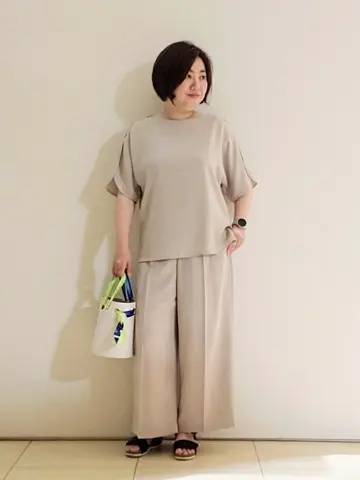 自由区 L 宇野 コーディネート画像