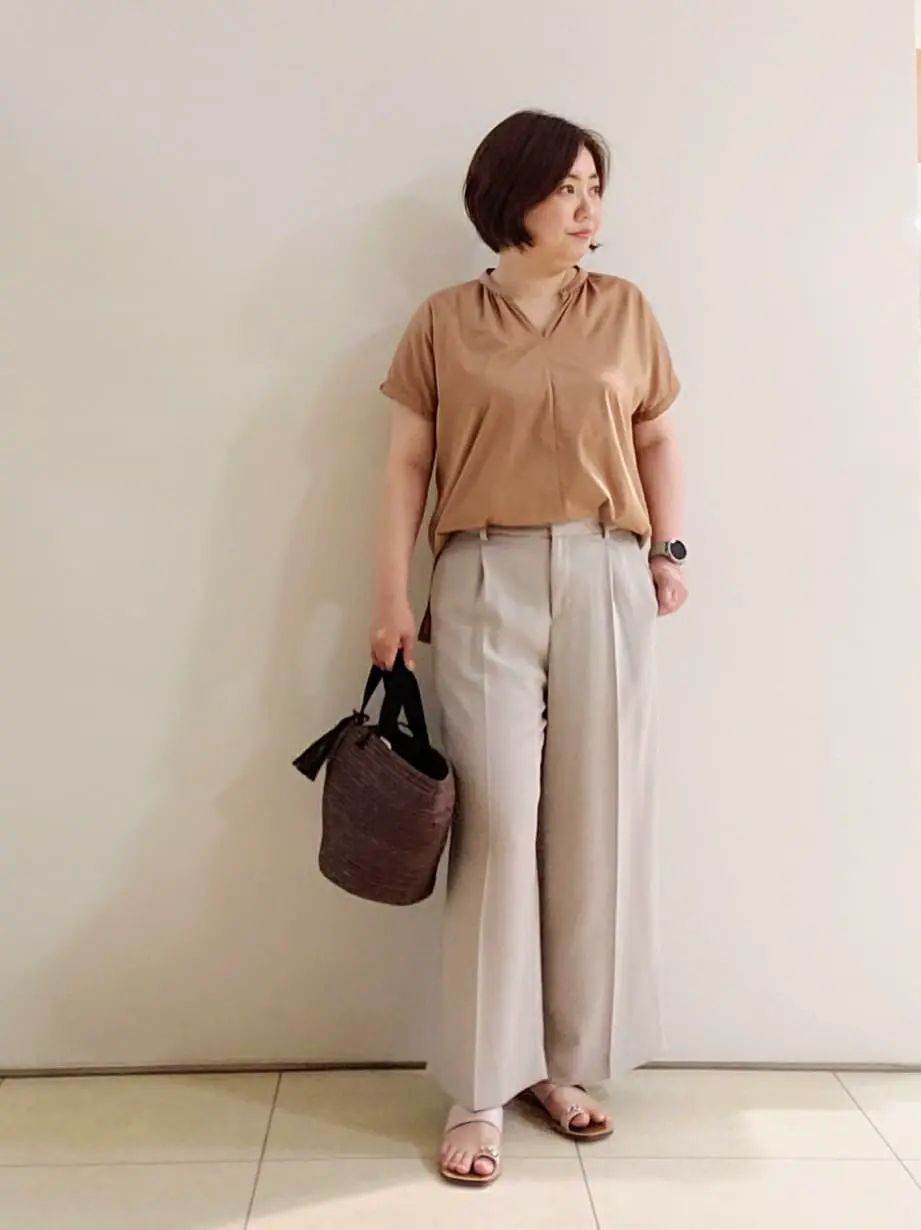 自由区 L 宇野 コーディネート画像