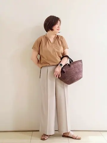 自由区 L 宇野 コーディネート画像