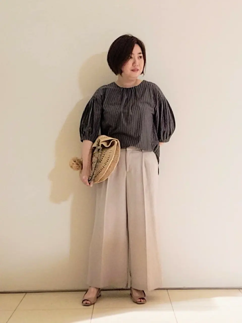 自由区 L 宇野 コーディネート画像