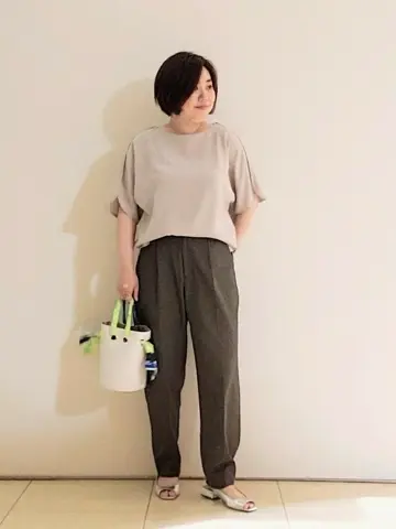 自由区 L 宇野 コーディネート画像