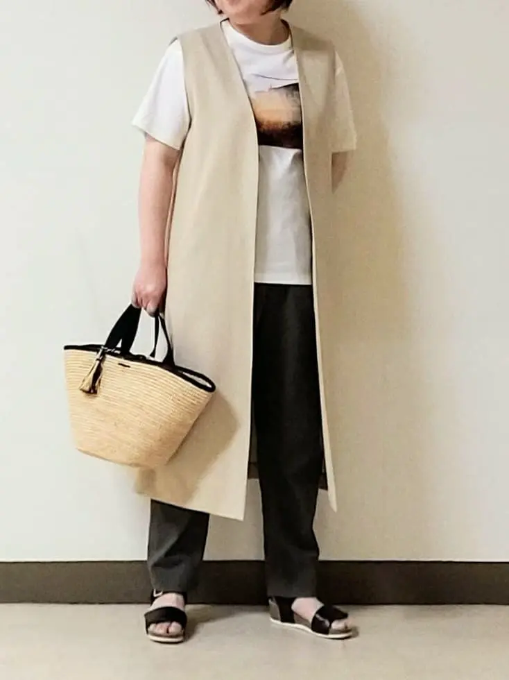 自由区 L 宇野 コーディネート画像