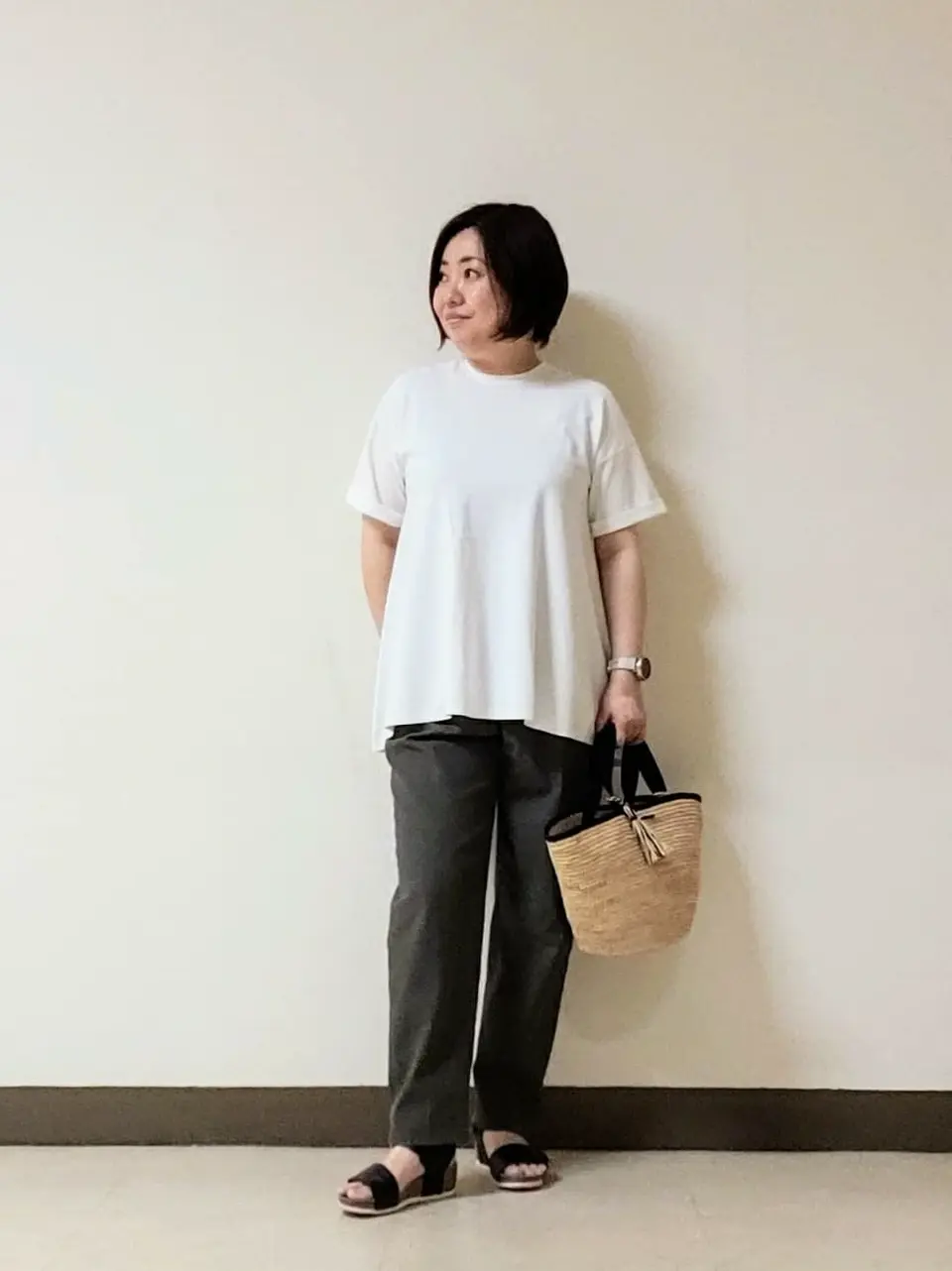 自由区 L 宇野 コーディネート画像