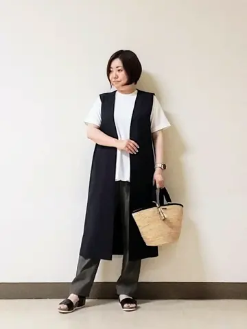 自由区 L 宇野 コーディネート画像