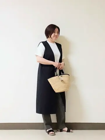 自由区 L 宇野 コーディネート画像