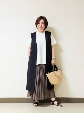 自由区 L 宇野 コーディネート画像