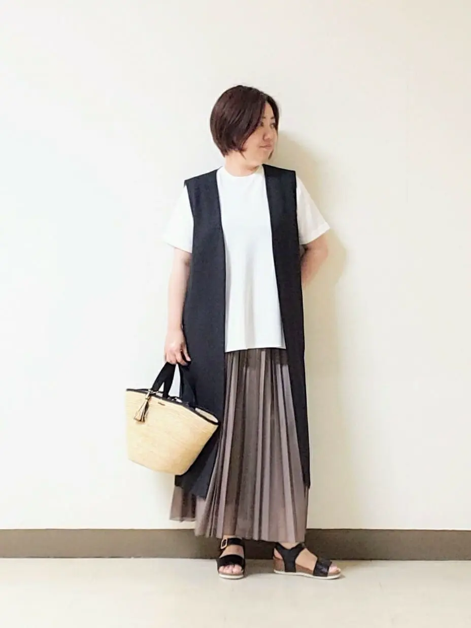 自由区 L 宇野 コーディネート画像