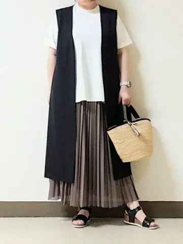 自由区 L 宇野 コーディネート画像