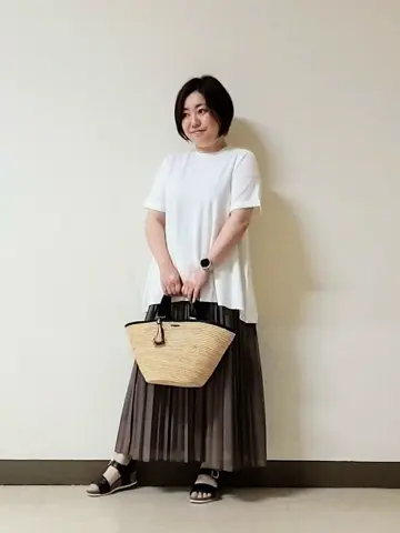 自由区 L 宇野 コーディネート画像