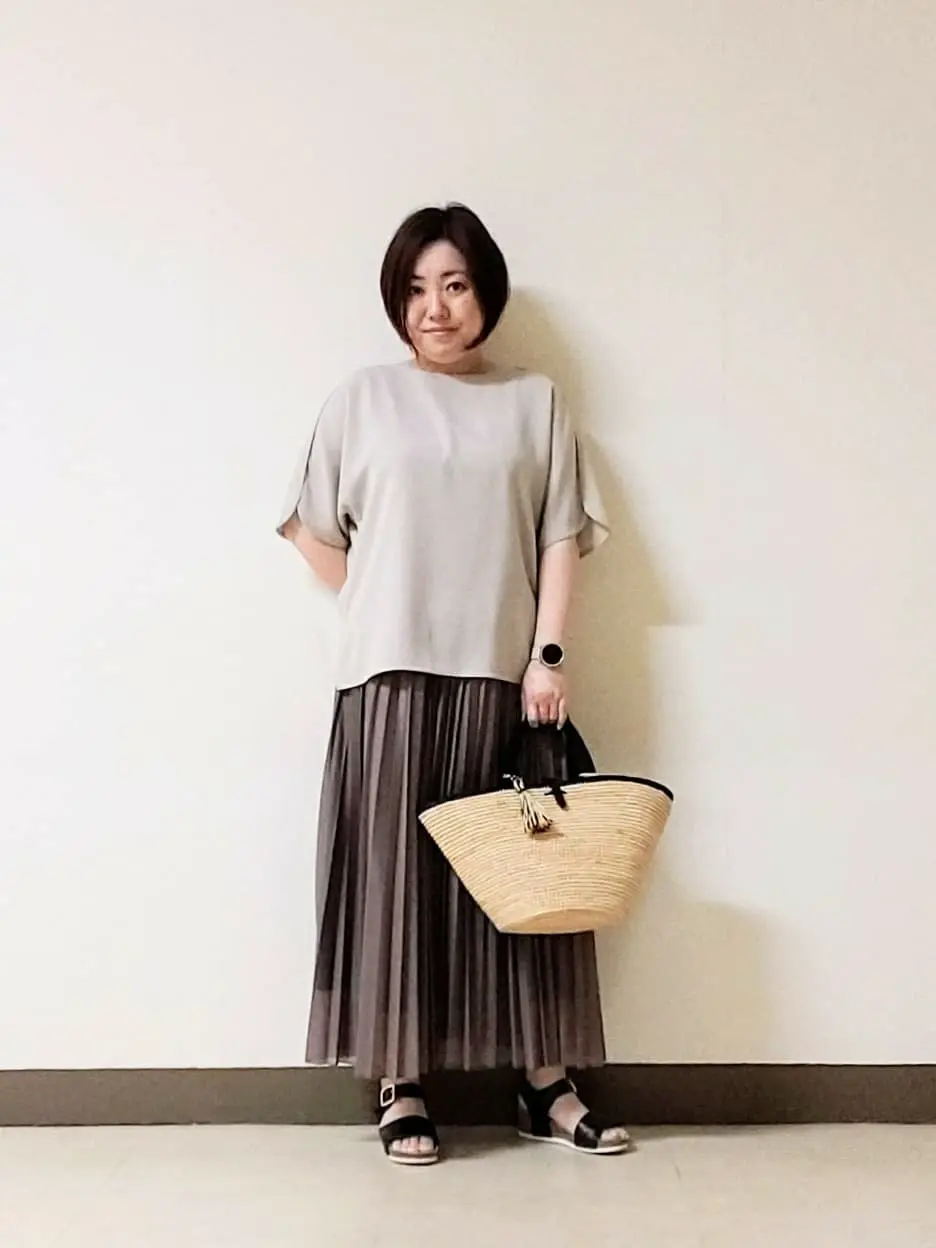 自由区 L 宇野 コーディネート画像