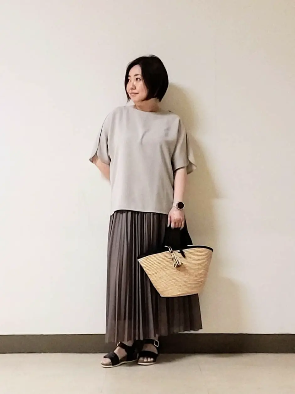 自由区 L 宇野 コーディネート画像