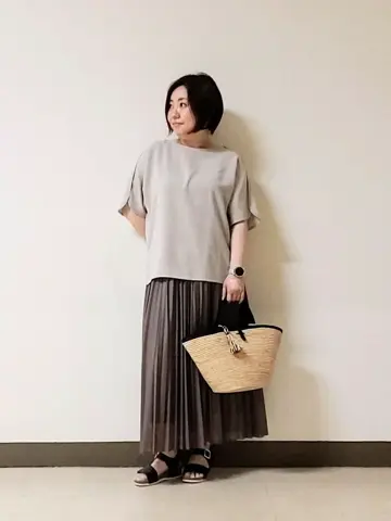 自由区 L 宇野 コーディネート画像