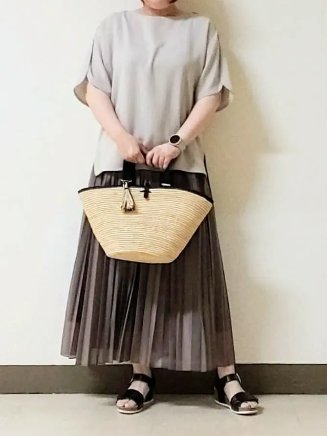 自由区 L 宇野 コーディネート画像