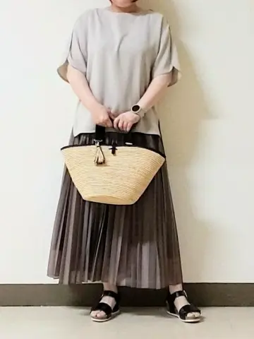 自由区 L 宇野 コーディネート画像