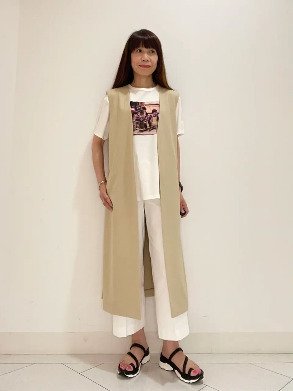  スタッフ コーディネート画像