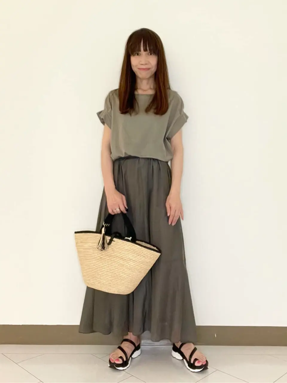  スタッフ コーディネート画像