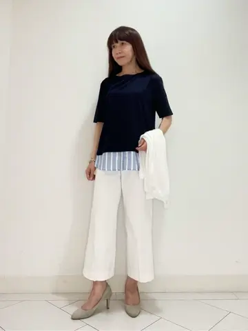 自由区 L スタッフ コーディネート画像