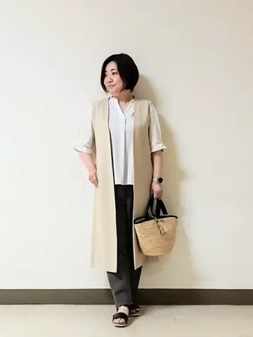 自由区 L 宇野 コーディネート画像