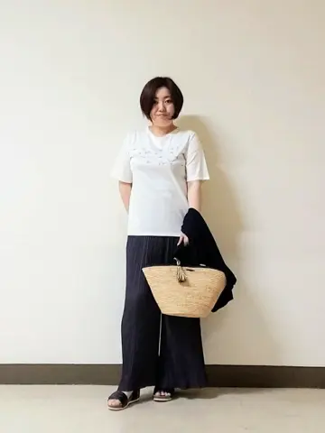 自由区 L 宇野 コーディネート画像