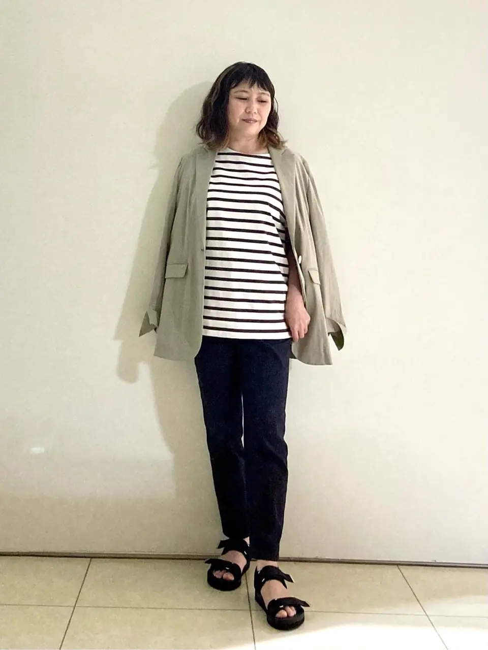 自由区 L 土居 コーディネート画像