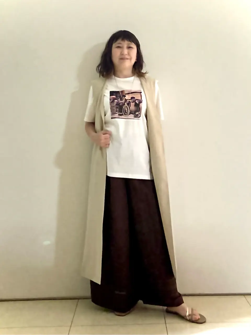 自由区 L 土居 コーディネート画像