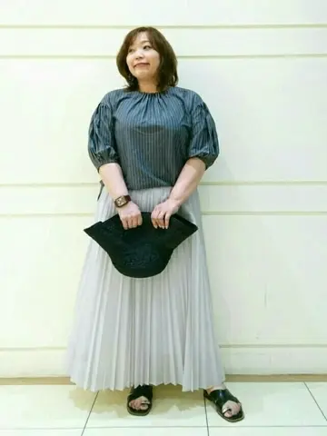 自由区 L 藤原 コーディネート画像