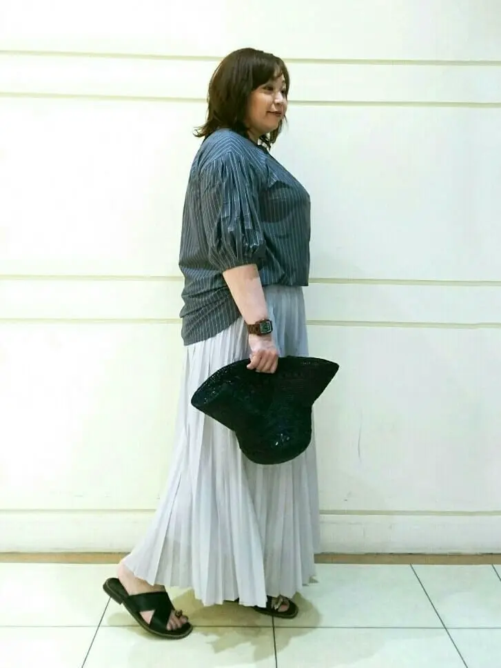 自由区 L 藤原 コーディネート画像