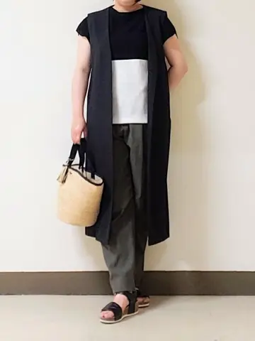 自由区 L 宇野 コーディネート画像