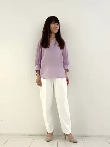 自由区 L スタッフ コーディネート画像