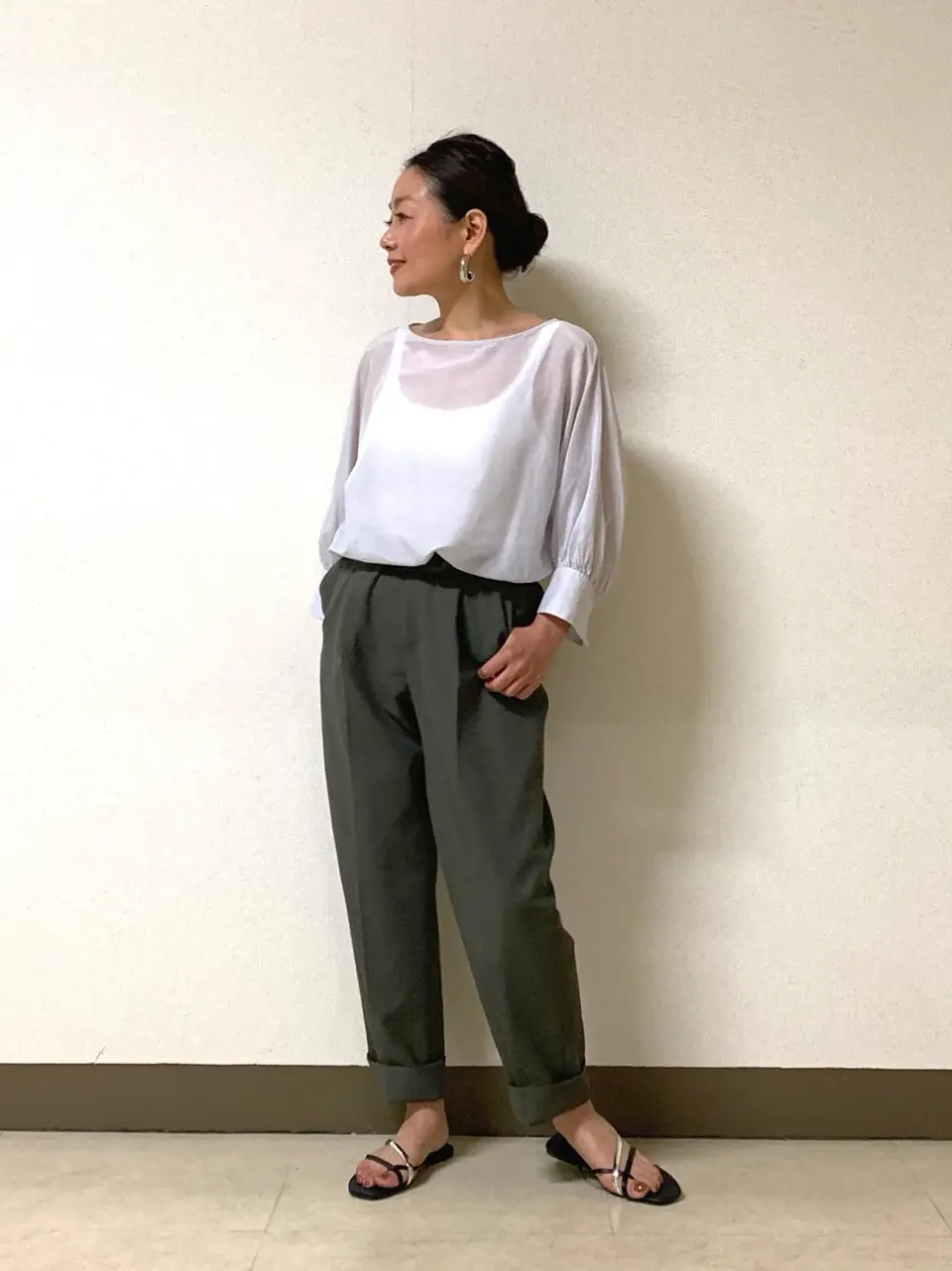 自由区 L 坂本 コーディネート画像