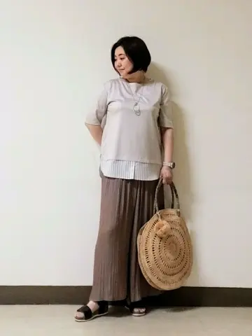 自由区 L 宇野 コーディネート画像