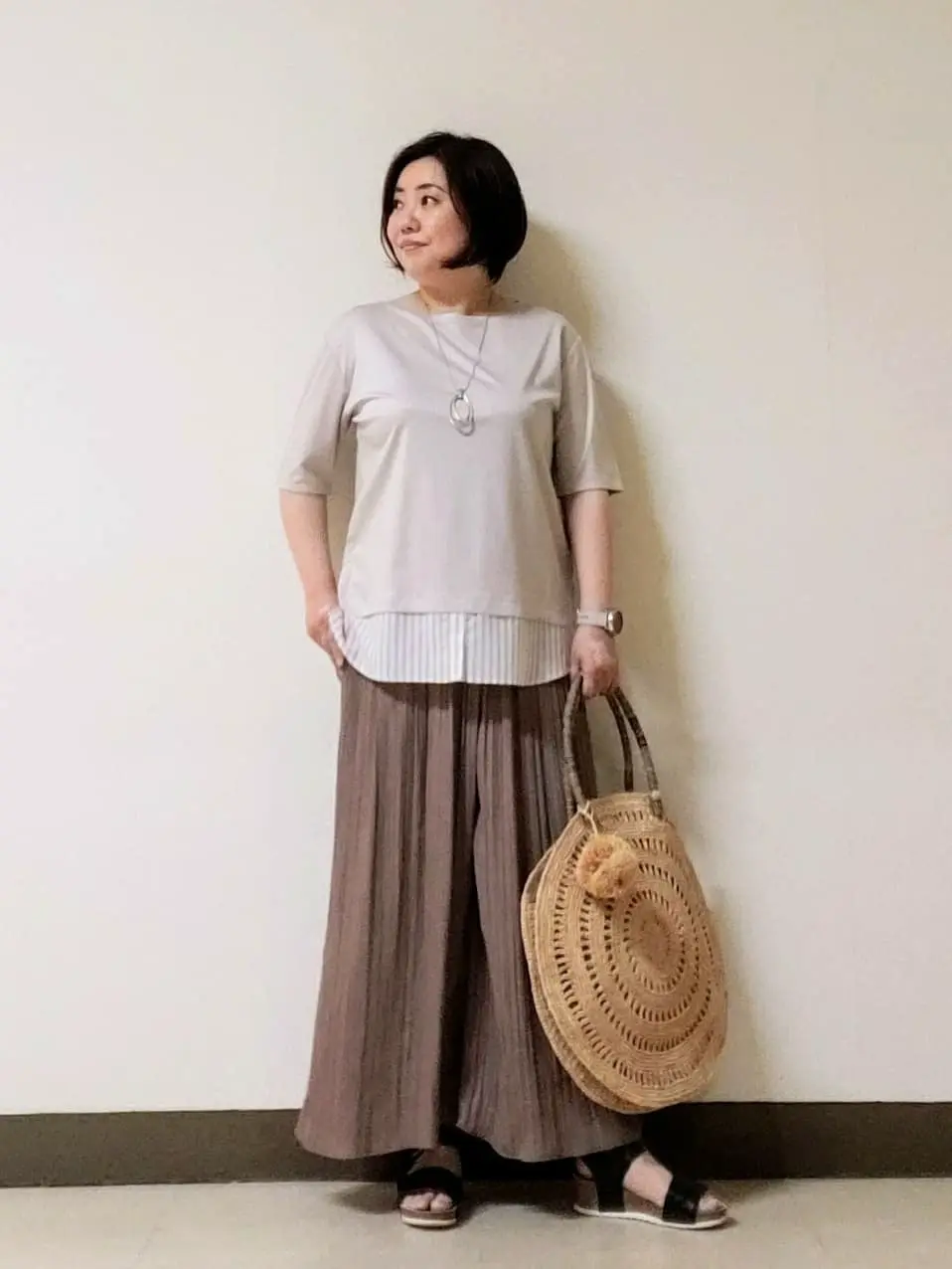 自由区 L 宇野 コーディネート画像