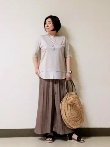 自由区 L 宇野 コーディネート画像