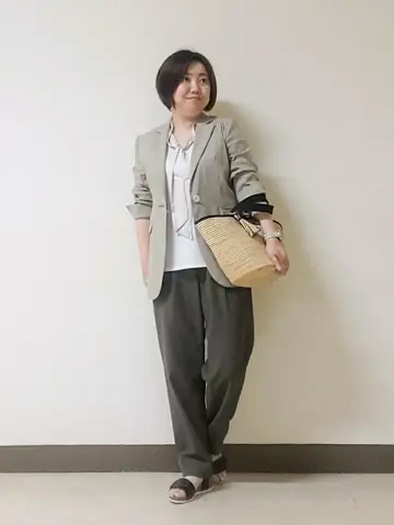 自由区 L 宇野 コーディネート画像