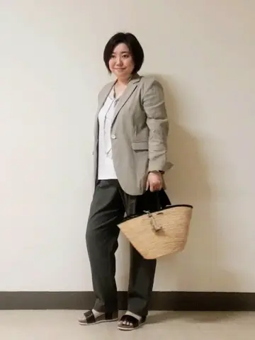 自由区 L 宇野 コーディネート画像