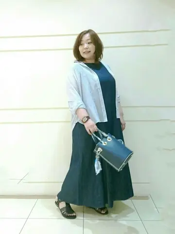 自由区 L 藤原 コーディネート画像