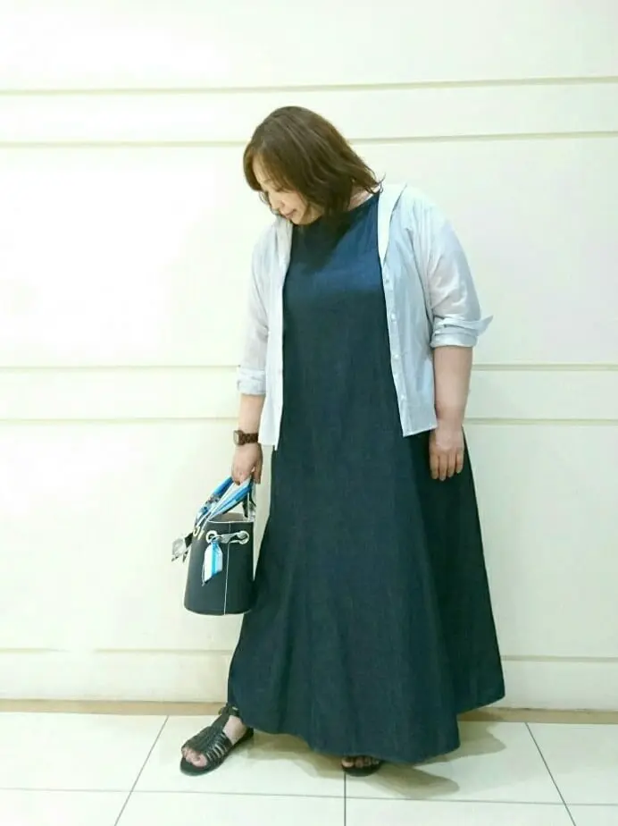 自由区 L 藤原 コーディネート画像