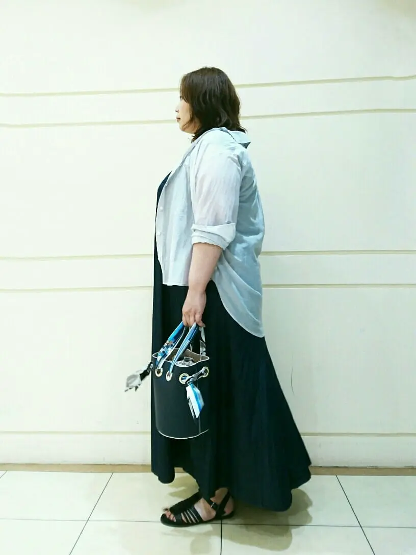 自由区 L 藤原 コーディネート画像