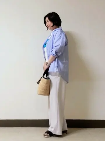 自由区 L 宇野 コーディネート画像